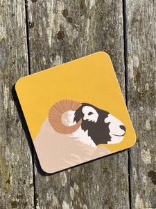 Blackface Sheep Coaster