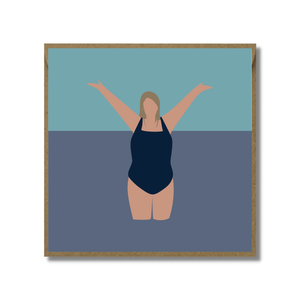 I Love the Water Card