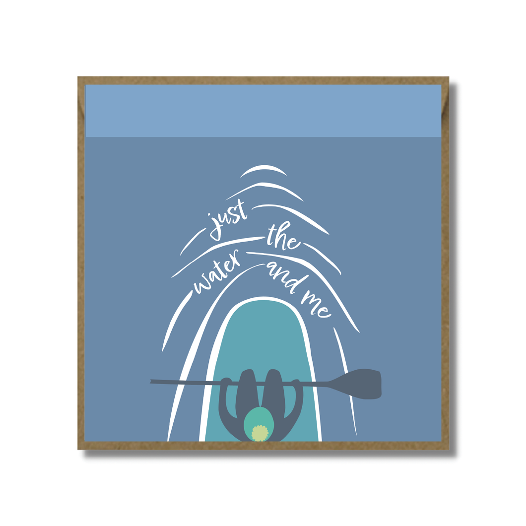 Paddle Boarding Card
