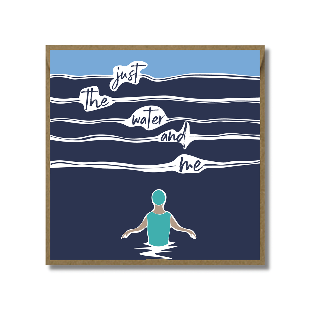 The Water and Me Card