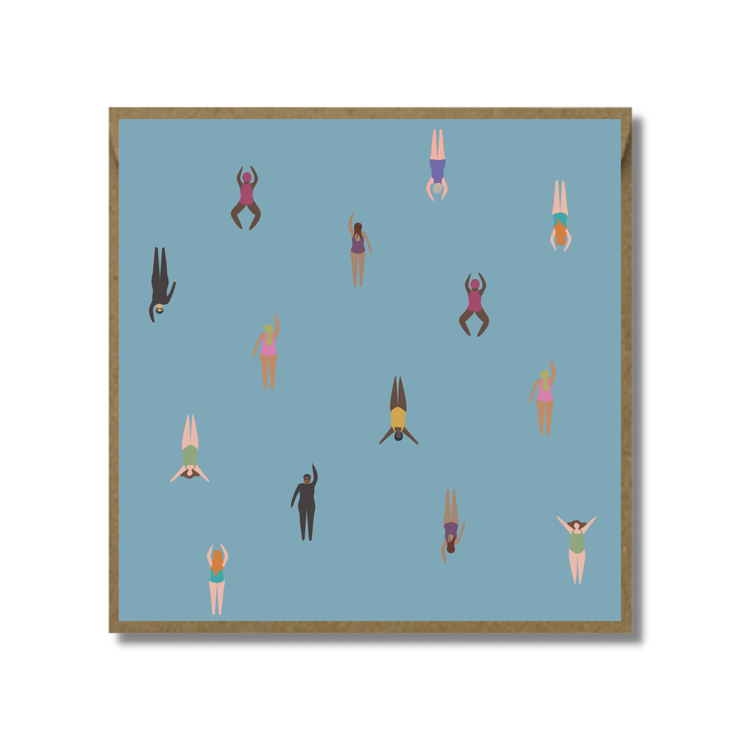 We Swim Card