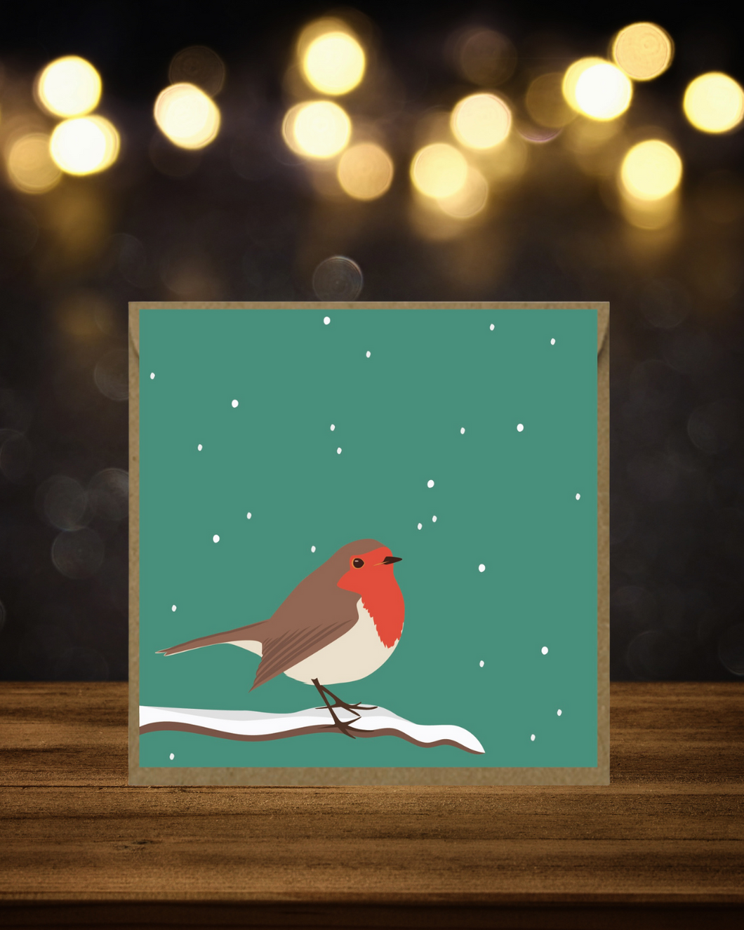 Winter Robin Card