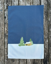 Load image into Gallery viewer, Winter Bothy Tea Towel
