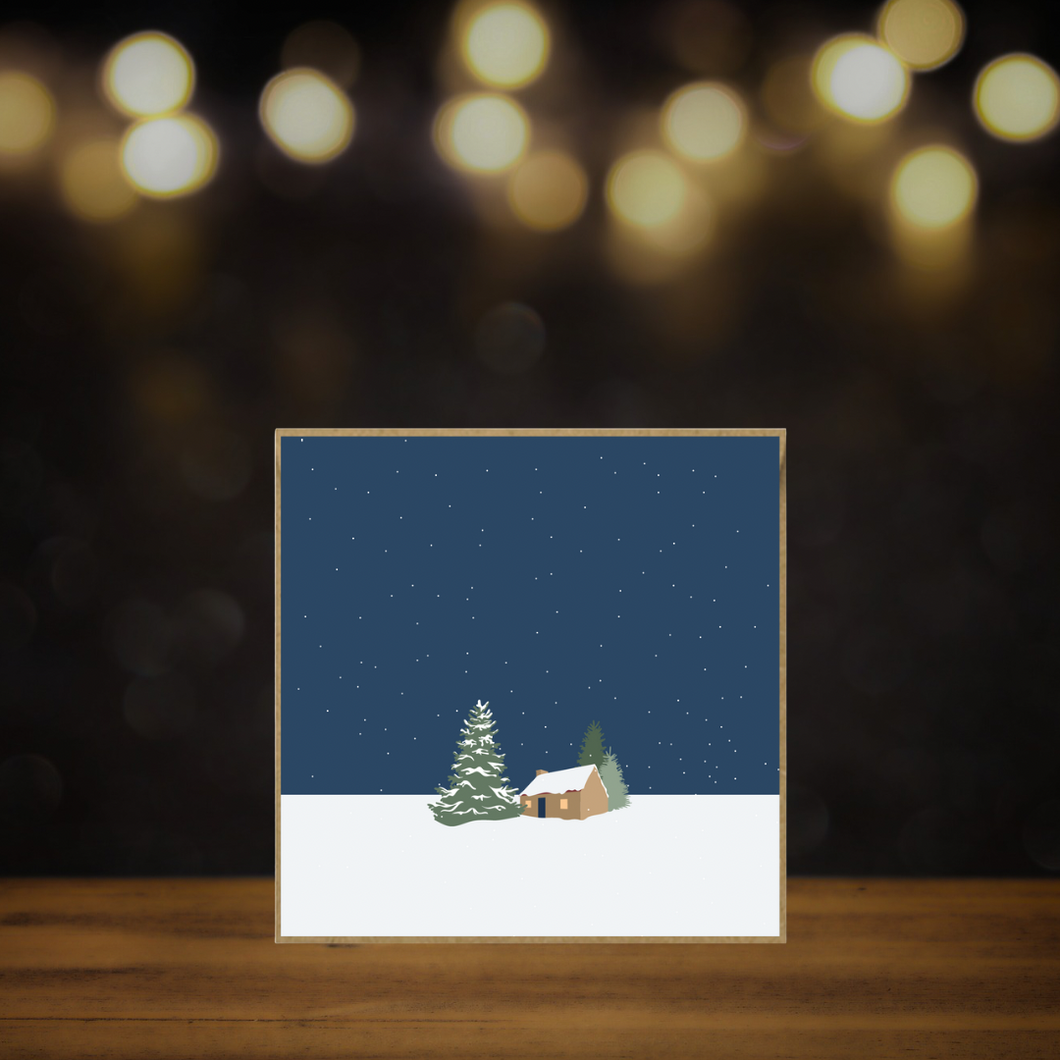 Winter Bothy Christmas Card