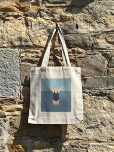 I Love the Water Tote Bag