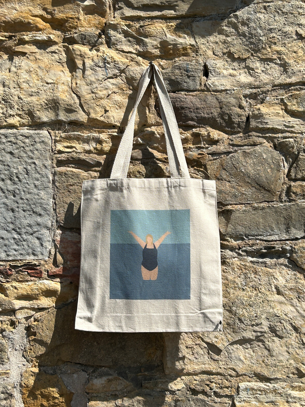 I Love the Water Tote Bag