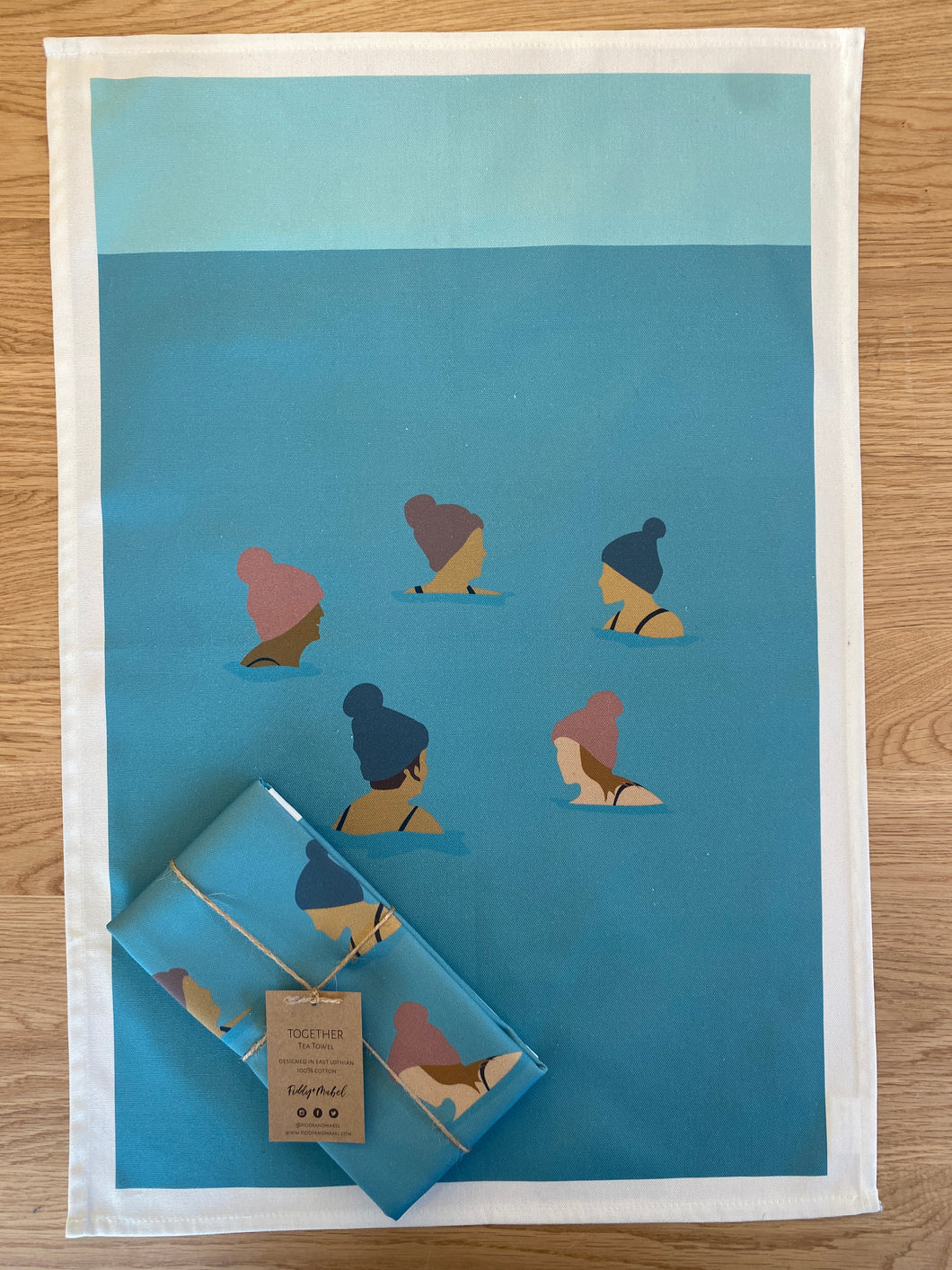Together Tea Towel