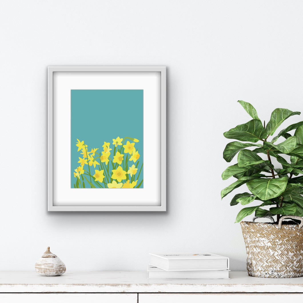 Daffodil Print