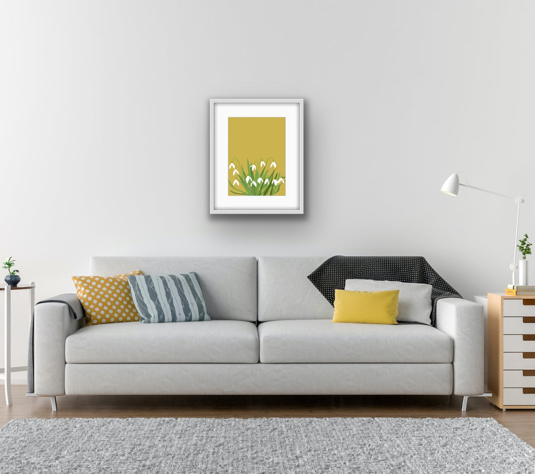 Snowdrop Print