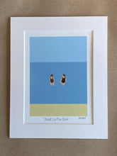 Load image into Gallery viewer, Chats in the Sea Print
