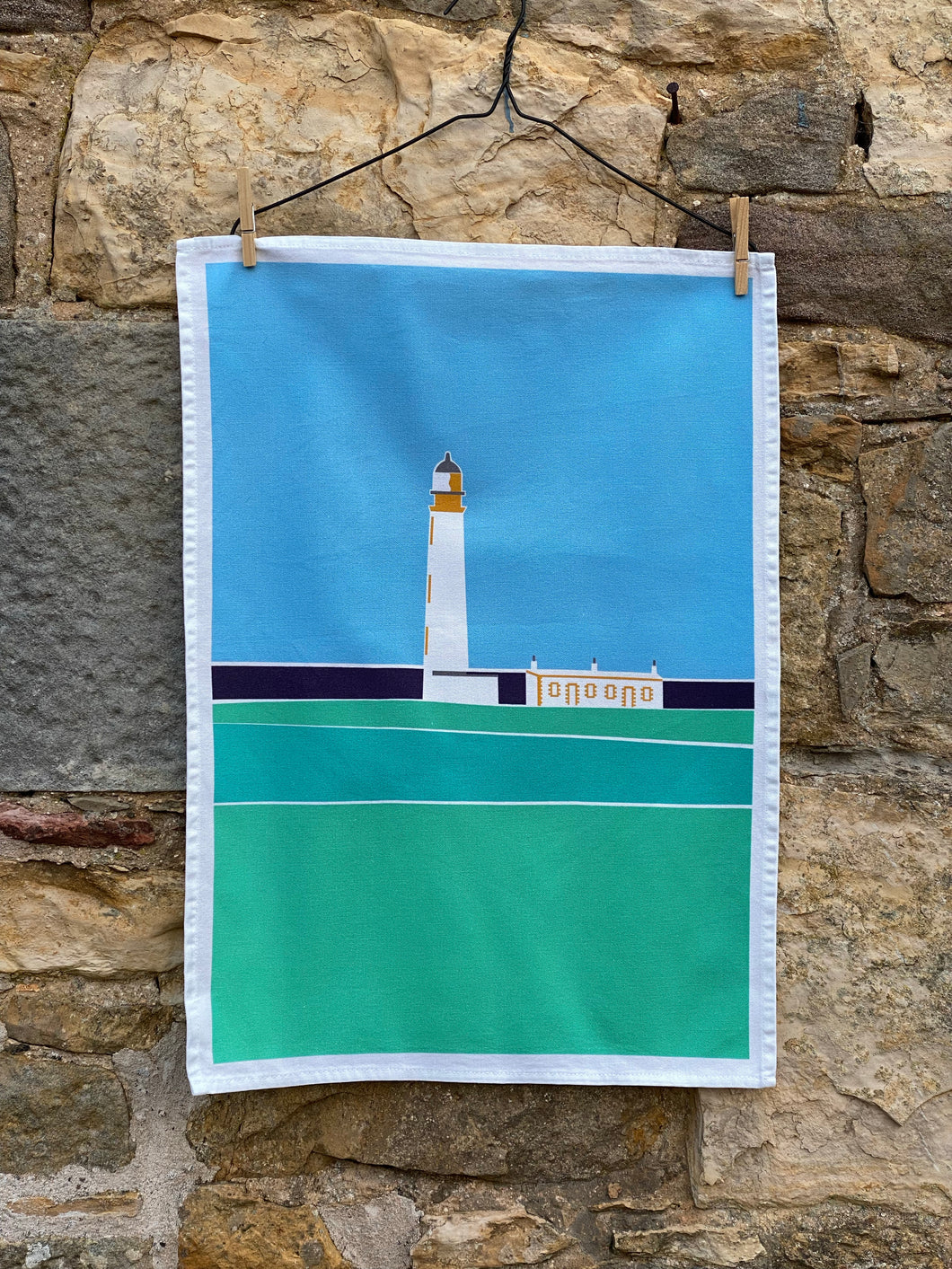Barns Ness Tea Towel