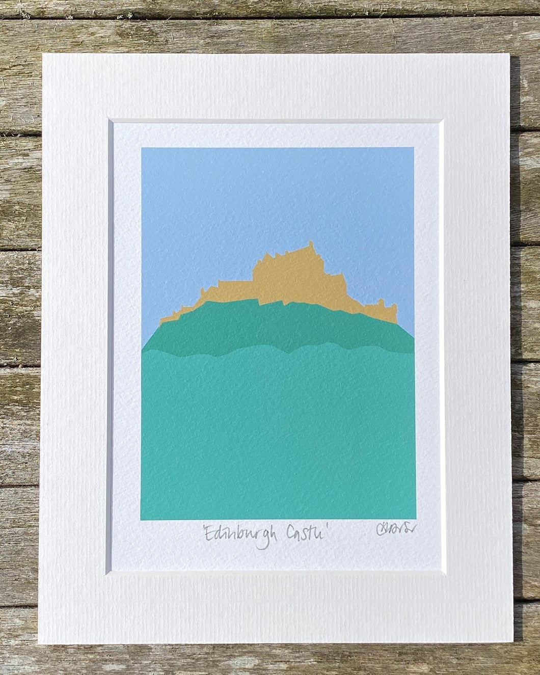 Edinburgh Castle Print