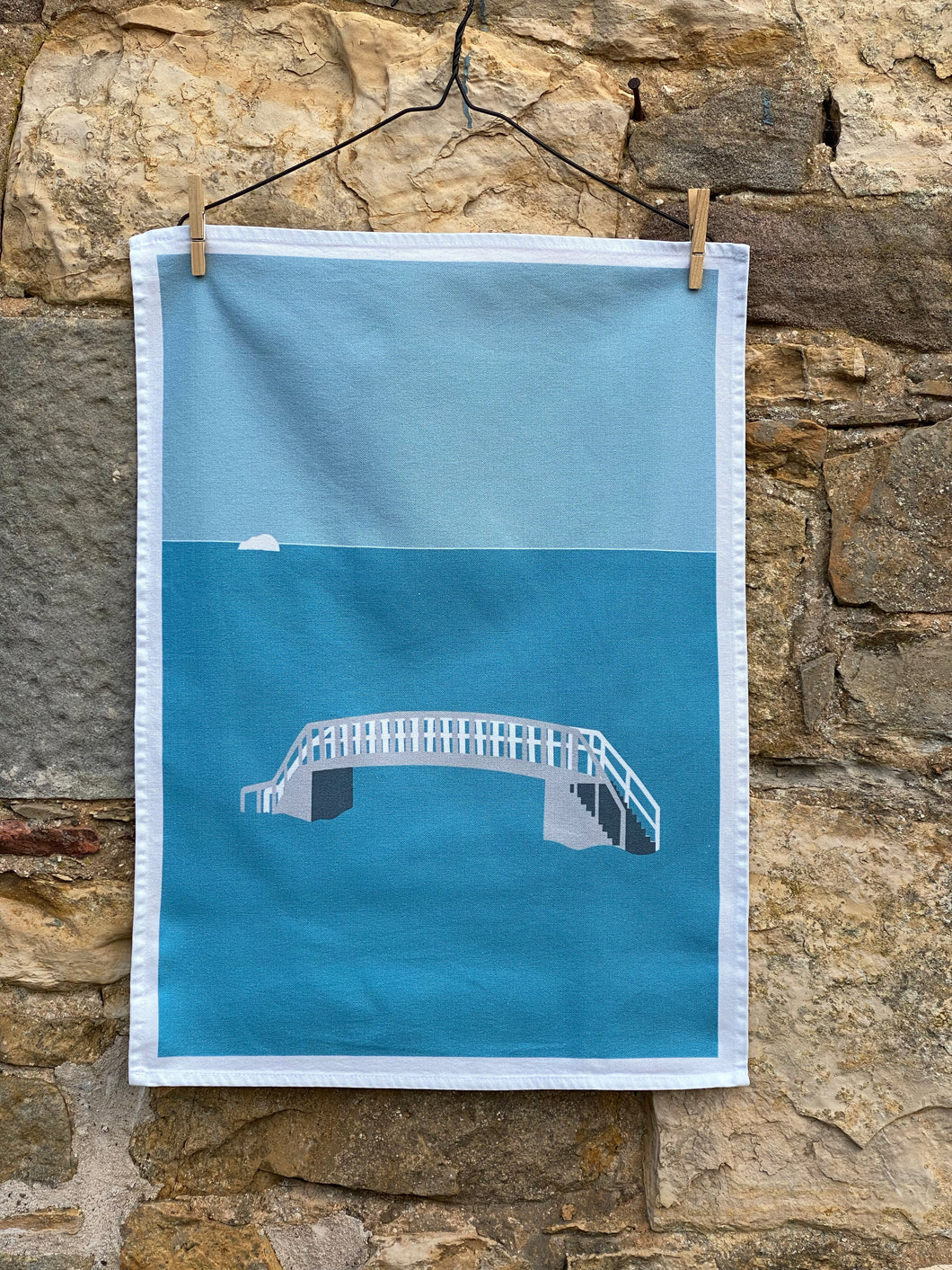 Bridge to Nowhere Tea Towel