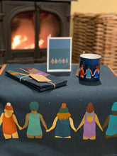 Load image into Gallery viewer, Festive Friends Tea Towel
