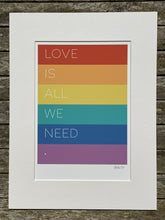 Load image into Gallery viewer, LOVE IS ALL WE NEED .
