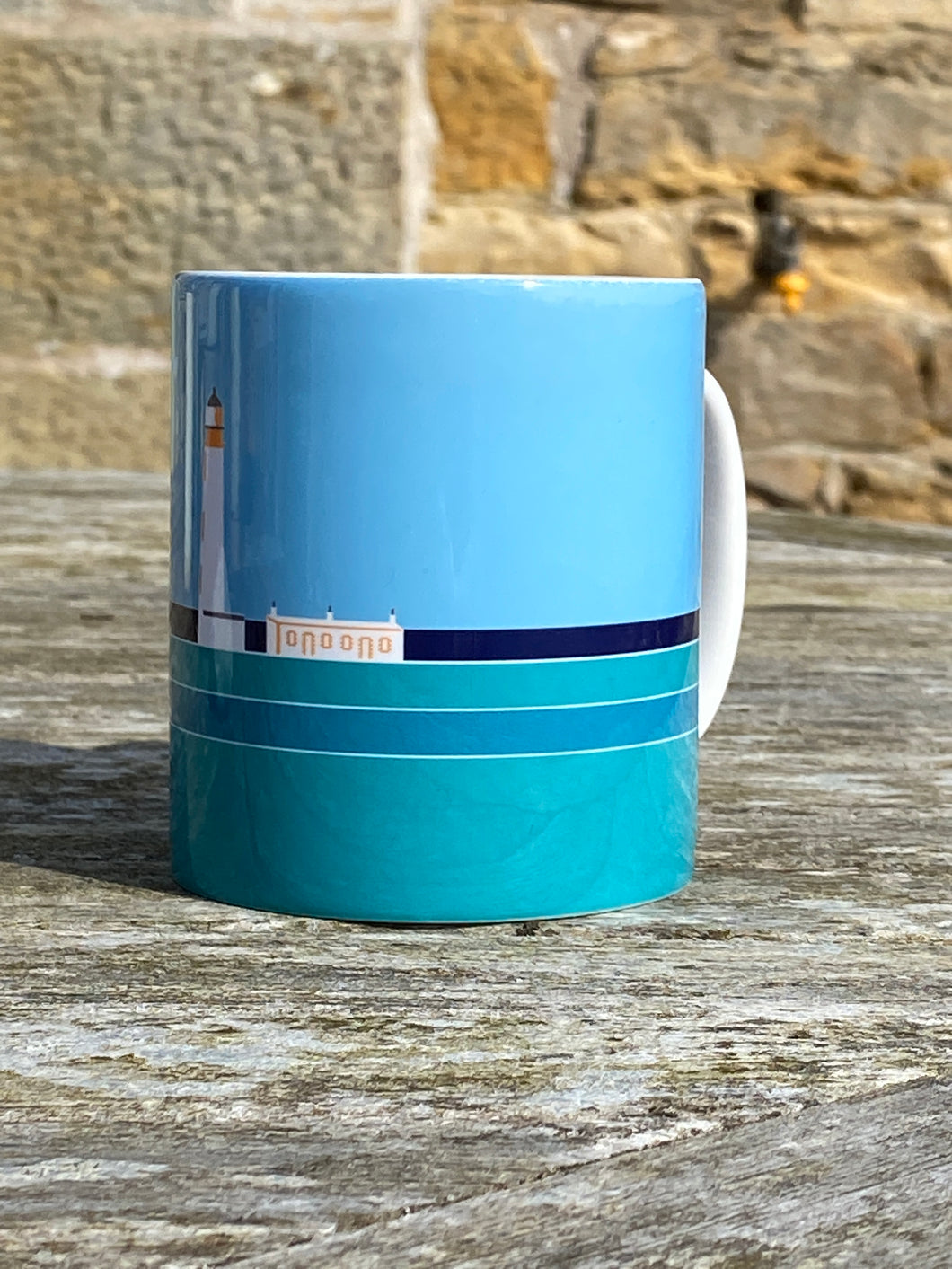 Barns Ness Lighthouse Mug