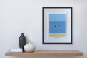 Chats in the Sea Print
