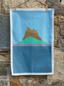 Lindisfarne Tea Towel