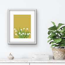 Load image into Gallery viewer, Snowdrop Print

