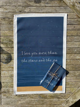 Load image into Gallery viewer, Stars and Sea Tea Towel
